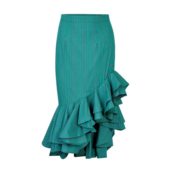 Maggie Marilyn striped ruffle skirt - Picture 1 of 3
